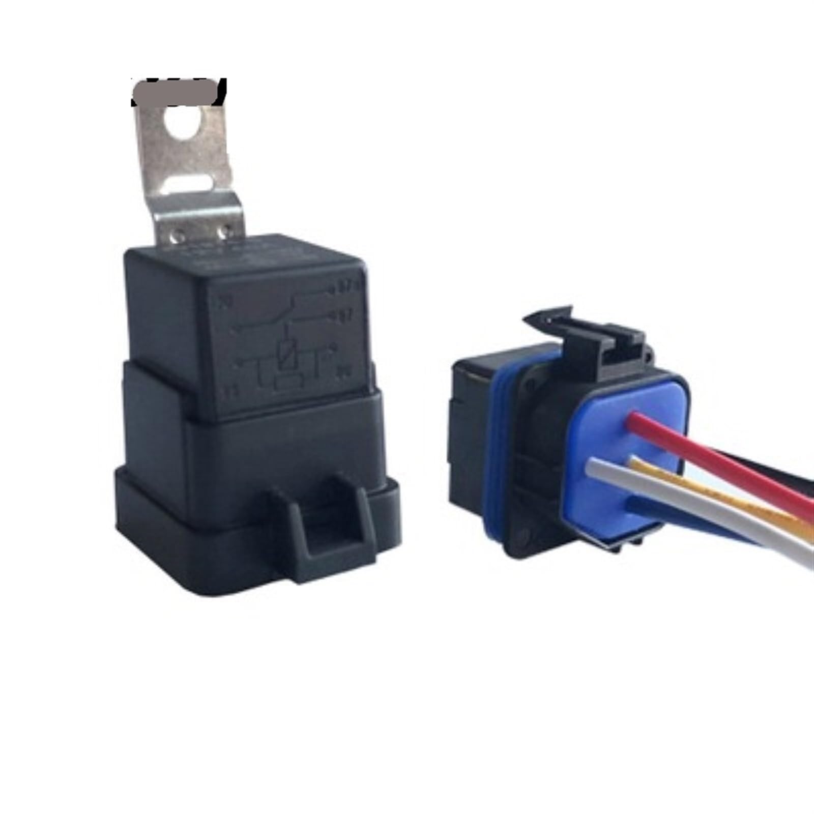 Relé de coche 12V 40A de 5 pines interruptor para circuito automotriz 3