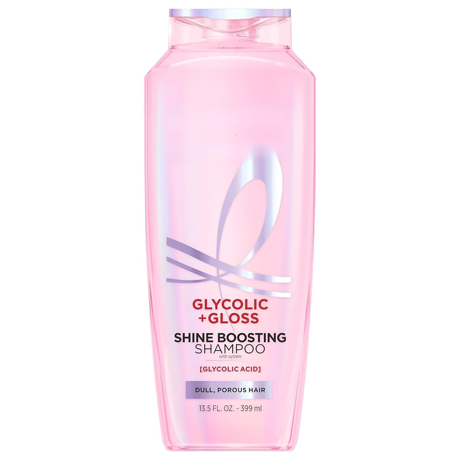 Glycolic Gloss Shine Enhancing Shampoo Hair Care for Dull Hair Boosts Shine Smoothness 13 5 fl oz