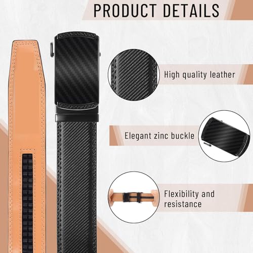 Mens Belt, Personalized Genuine Leather Gift for Him Father, Congrats on Being My Husband Belt3