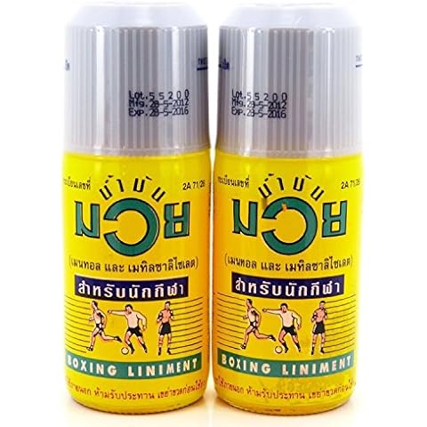 Namman Muay Thai Boxing Liniment 120ml. (2 Bottles) Cover