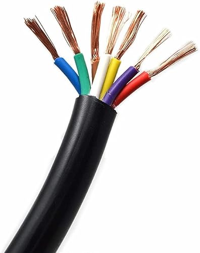 7-Way Trailer Wire Harness - 14 Ga 25 Feet #TOP5