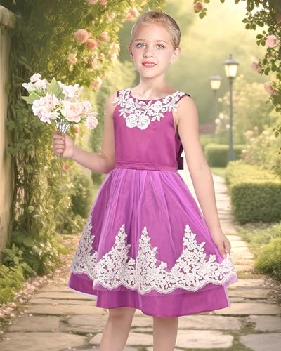 Image of Sunny Fashion Girls Dress Shinning Sequins Beige Tulle Layers Wedding Pageant