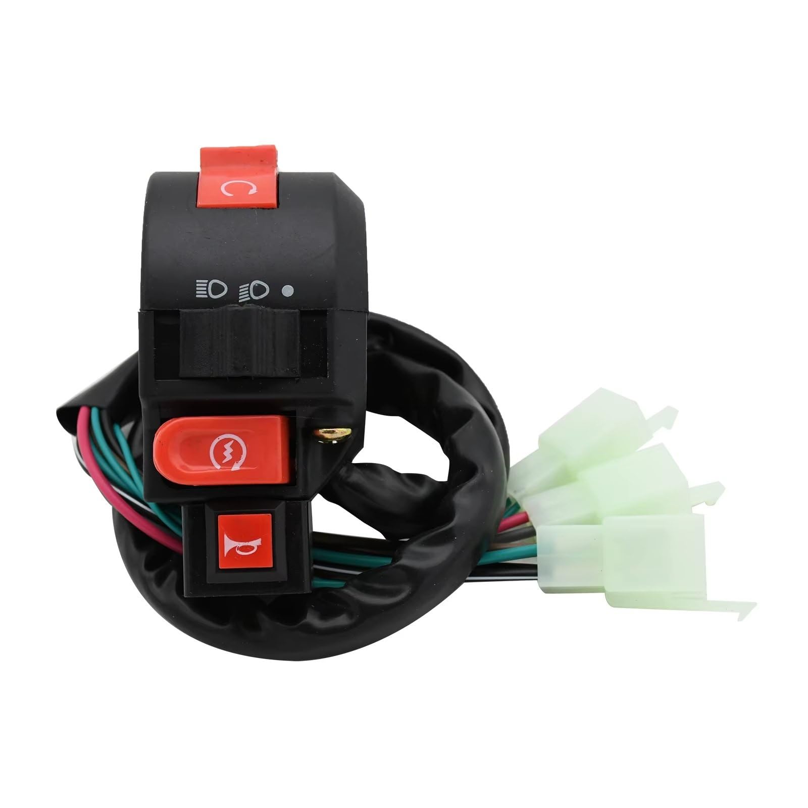 Interruttore Moto Da 22mm Controllo Manubrio Scooter ATV Universale Indicatori Direzione Indicatori Di Direzione Controllo Start Stop Interruttore Luce Manubrio Kill Interruttore