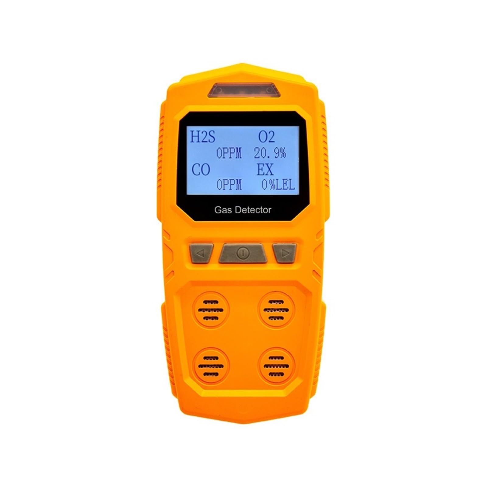 High Precision 4-in-1 Gas Detector-Combustible & Toxic Hazardous Meter O2 CO H2S High Precision