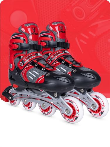Image of Viva Inline Skates Drive (3-5, Red)