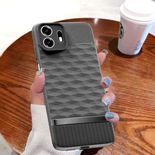 Image of Outlouders Back Cover for OnePlus N6 5G | Full Camera Protection | TPU Soft Flexible Shockproof Bumper Case (Black)