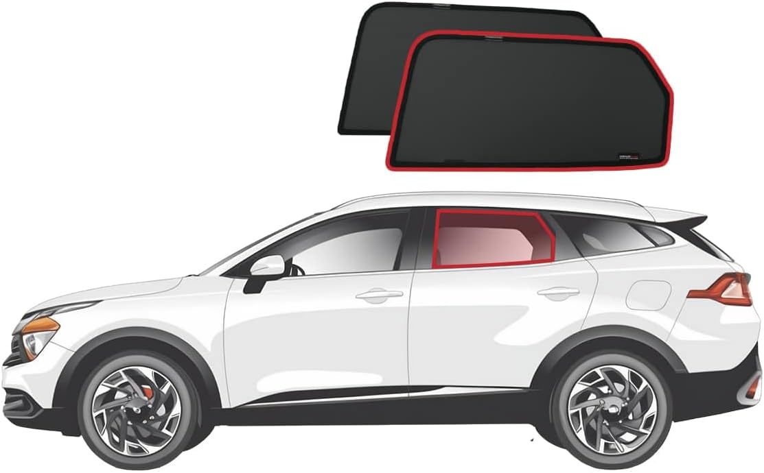 Snap Shades for KIA Sportage 5th Generation Car Rear Window Shades (NQ5; 2021-Present)