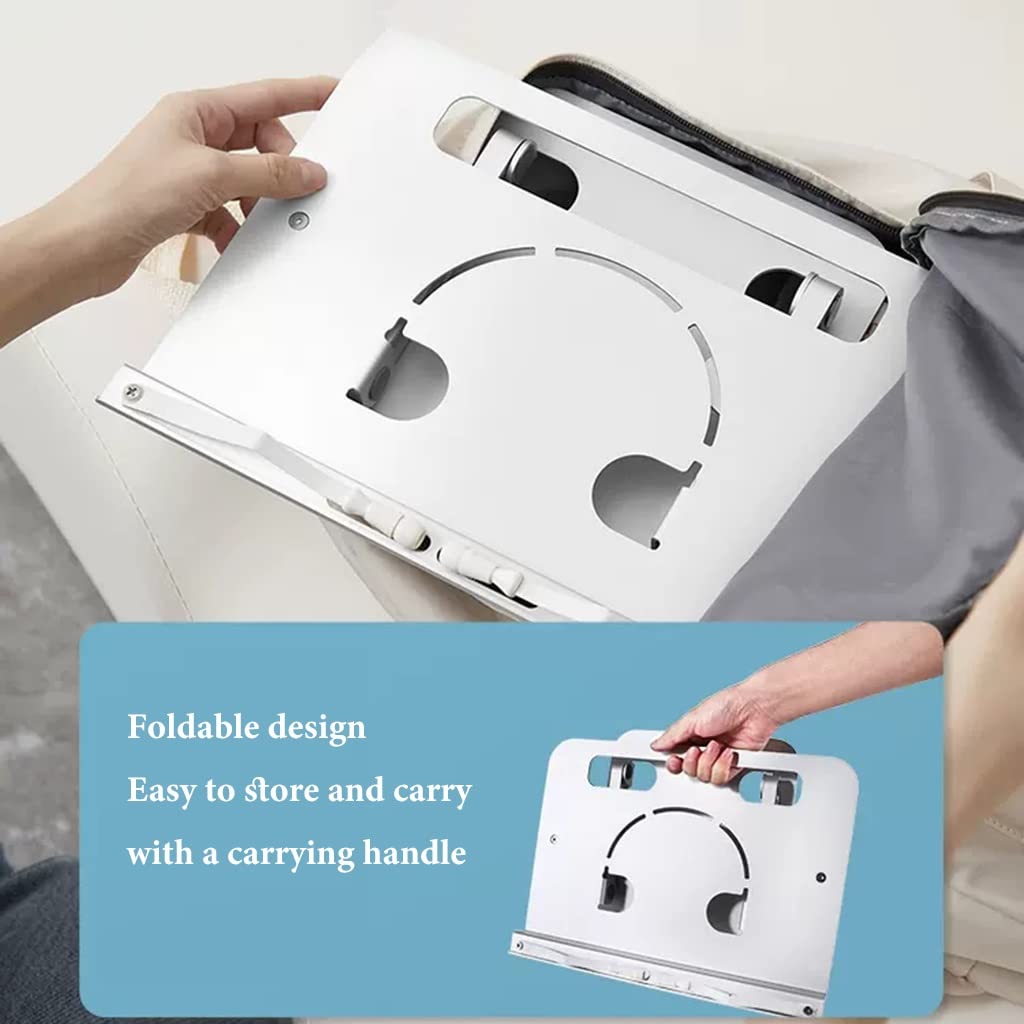 Soporte para libros de cocina con manos libres para leer, altura y ángulo ajustables, soporte para computadora portátil y tableta para escritorio, soporte para libros de cocina con recetas para cocin
