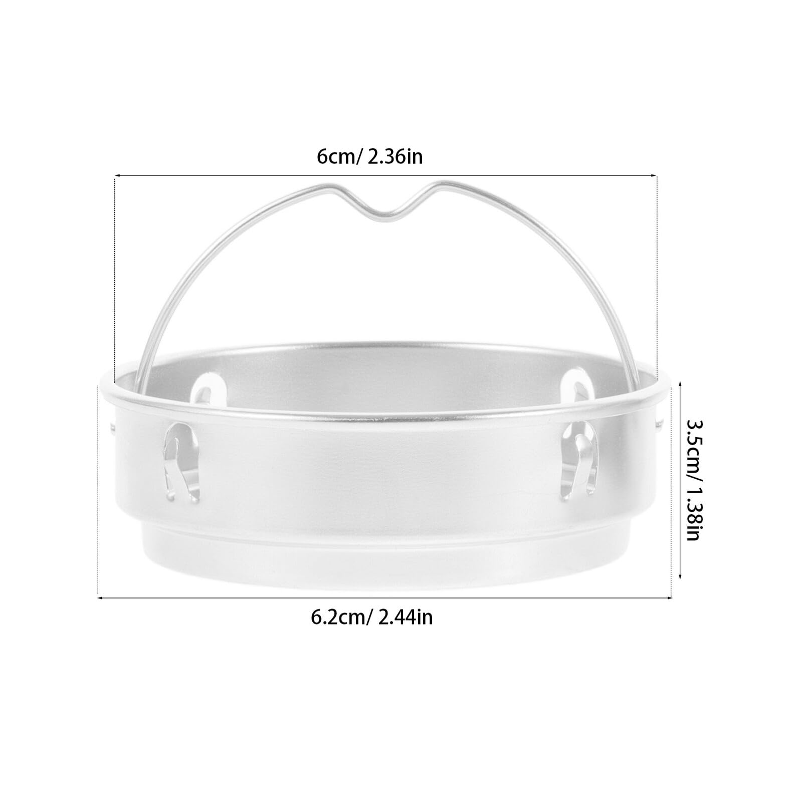 SHINEOFI Lot de 2 Filtres à Thé en Acier Inoxydable 304 Infuseurs à Thé Réutilisables à Maille Fine Diamètre 62 Mm Compatibles Bouteilles Isothermes pour Passoires Pratiques pour Infusion