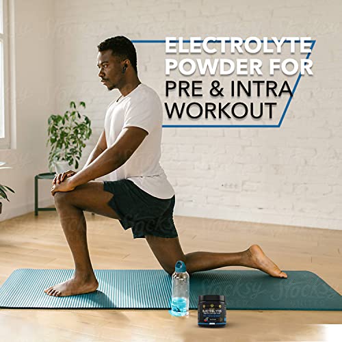 Hrdwrk Electrolytes Powder With Magnesium, Potassium - Sugar Free Electrolytes Boost Endurance And Reduce Fatigue With This Electrolytes Supplement - Maximum Hydration - Keto Friendly #TOP2