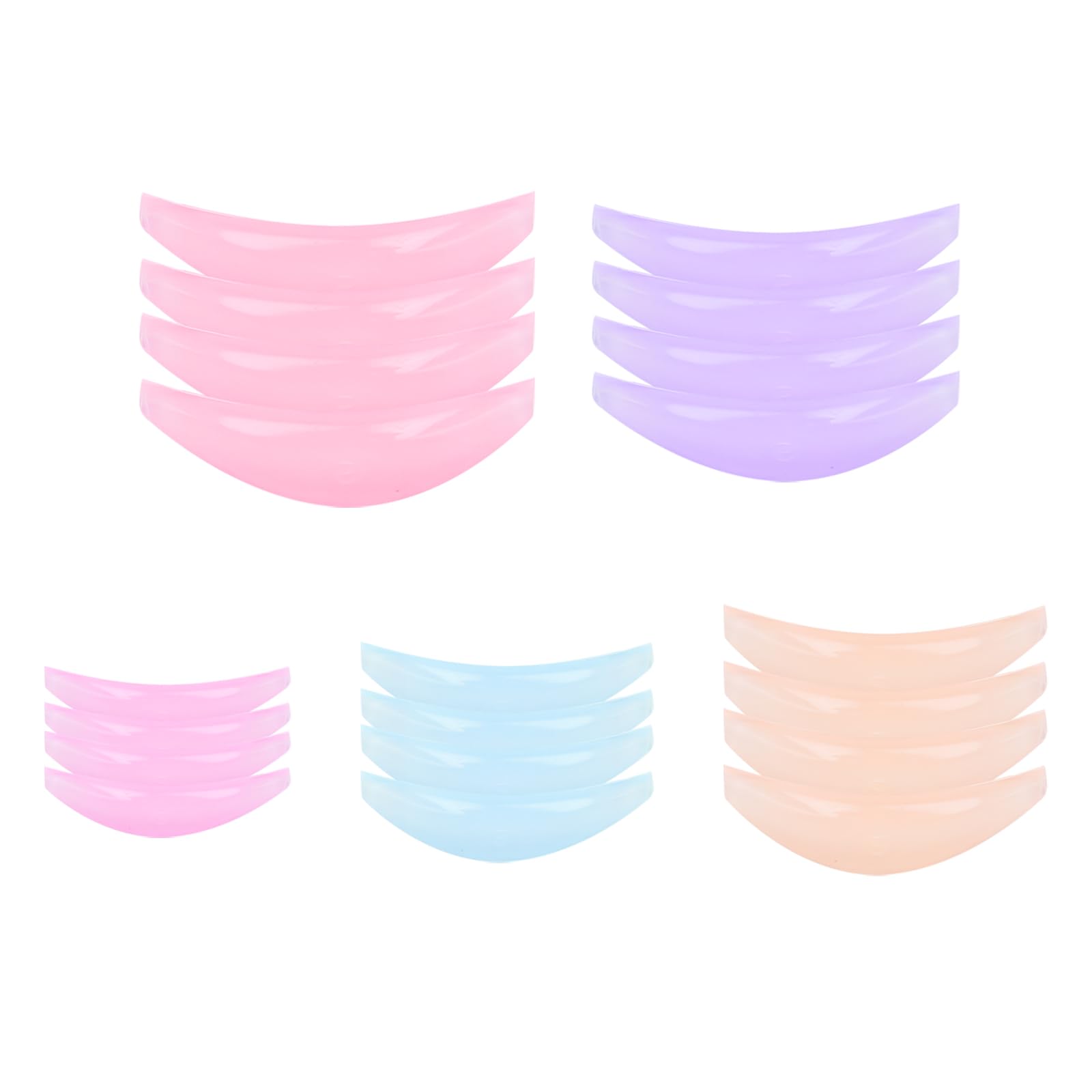 10 Stück Wimpernlifting Pads Silikon Dauerwelle Pad Wiederverwendbare DIY Wimpern Lifting Pads Es Sind Fünf Größen Erhältlich: A, B, C, Xs Und Xxs Selbstklebende Lash Lift Pad Silikon Pads