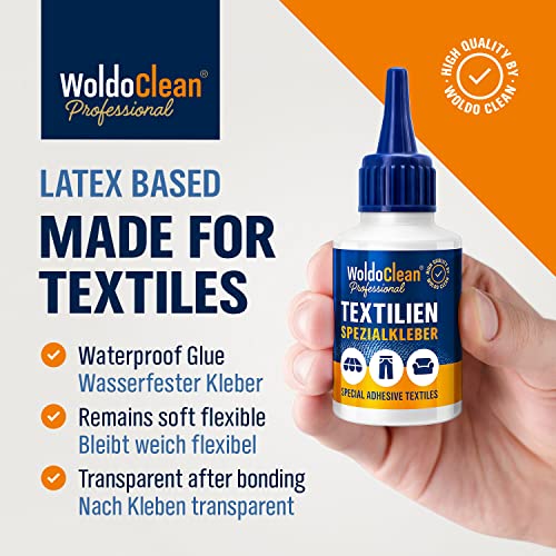 Textilkleber WoldoClean & Stoffkleber 40g wasserfest