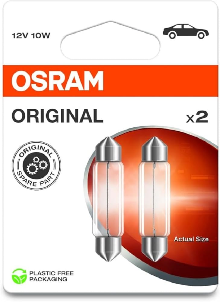 Bulb SV8.5-8 Socket 6411-2BL OSRAM for HONDA BMW ALPINA TOYOTA