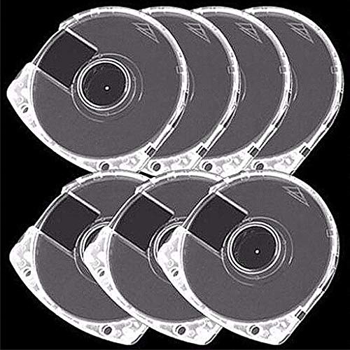 Warmshine 5 PCS DVD CD Case 7mm Double Clear UMD Replacement Shell, Apply for Most Game DVD CD