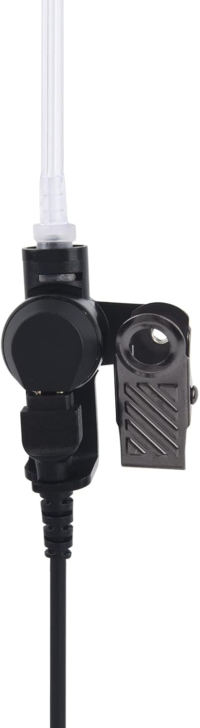 Walkie Talkie Surveillance Headset Acoustic Earpiece with Mic for Motorola Radio CLK446 CLP1010 CLP1013 CLP1040 CLP1043 CLP1060 CLP1063 CLP1080 CLP446 (6pack)