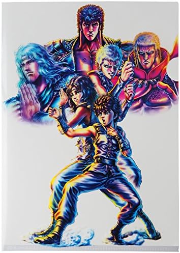 北斗の拳 クリアファイル 2枚セット 修羅編 ケンシロウ ラオウ トキ カイオウ ヒョウ ハン ファルコ アニメ 萌えグッズ ホビー