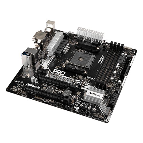 ASRock AB350M Pro4 Micro ATX AM4 Motherboard (AB350M Pro4