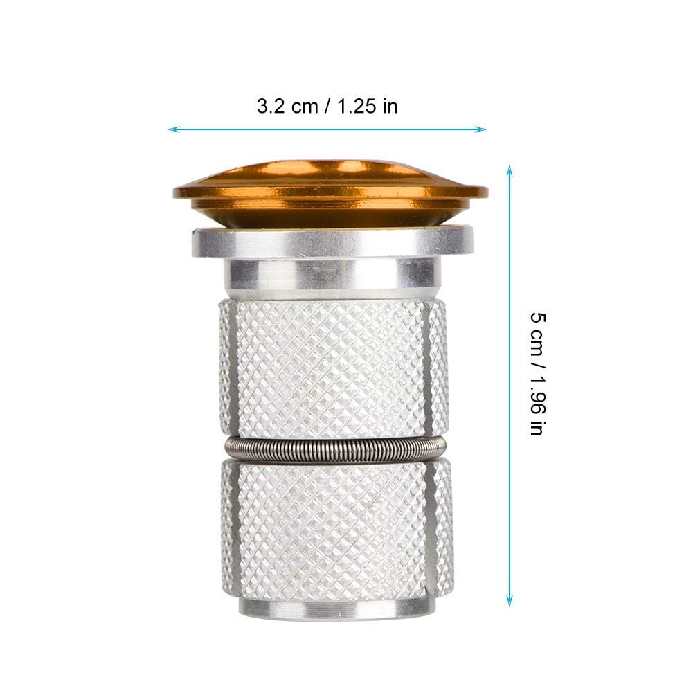 Cuffia con Stelo da Bici, Lega di Alluminio Forcella Expander Bulletta per Tappo da 1 Pollice (24,5 mm) / 1,25 Pollici (28,6 mm)