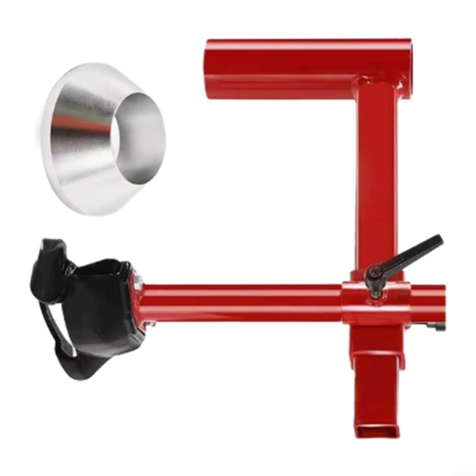Manueller Reifenwulsthebel – Tragbares Duckhead-Kit aus Stahl Plus | Verdickte Stahlkonstruktion, passend für 40,6–53,3 cm große Räder, DIY-Garage und Werkstatt, einfache Montage