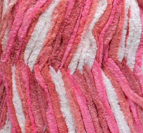 Image of M.G ENTERPRISE Knitting Yarn Thick Chunky Wool, Softy Peach 600 gm Best Used with Knitting Needles, Crochet Needles Wool Yarn for Knitting. by M.G ENTERPRIS G