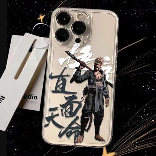 Étui transparent Face The Destiny Monkey antichoc pour iPhone 6 Plus - 3
