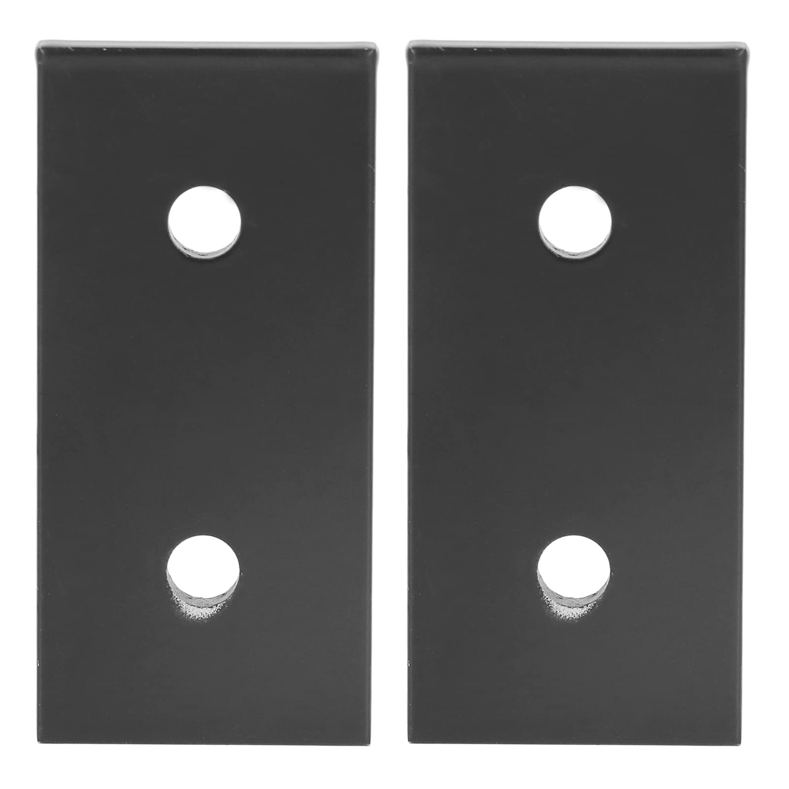 Plaque de jonction plate 2 trous aluminium fixation profilé 4040