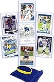 Los Angeles Chargers Cards: Justin Herbert, J. K. Dobbins, Derwin James, Joey Bosa, Khalil Mack, LaDainian Tomlinson, Philip Rivers ASSORTED Football Stars & GOATs Trading Card & Wristbands Gift Pack