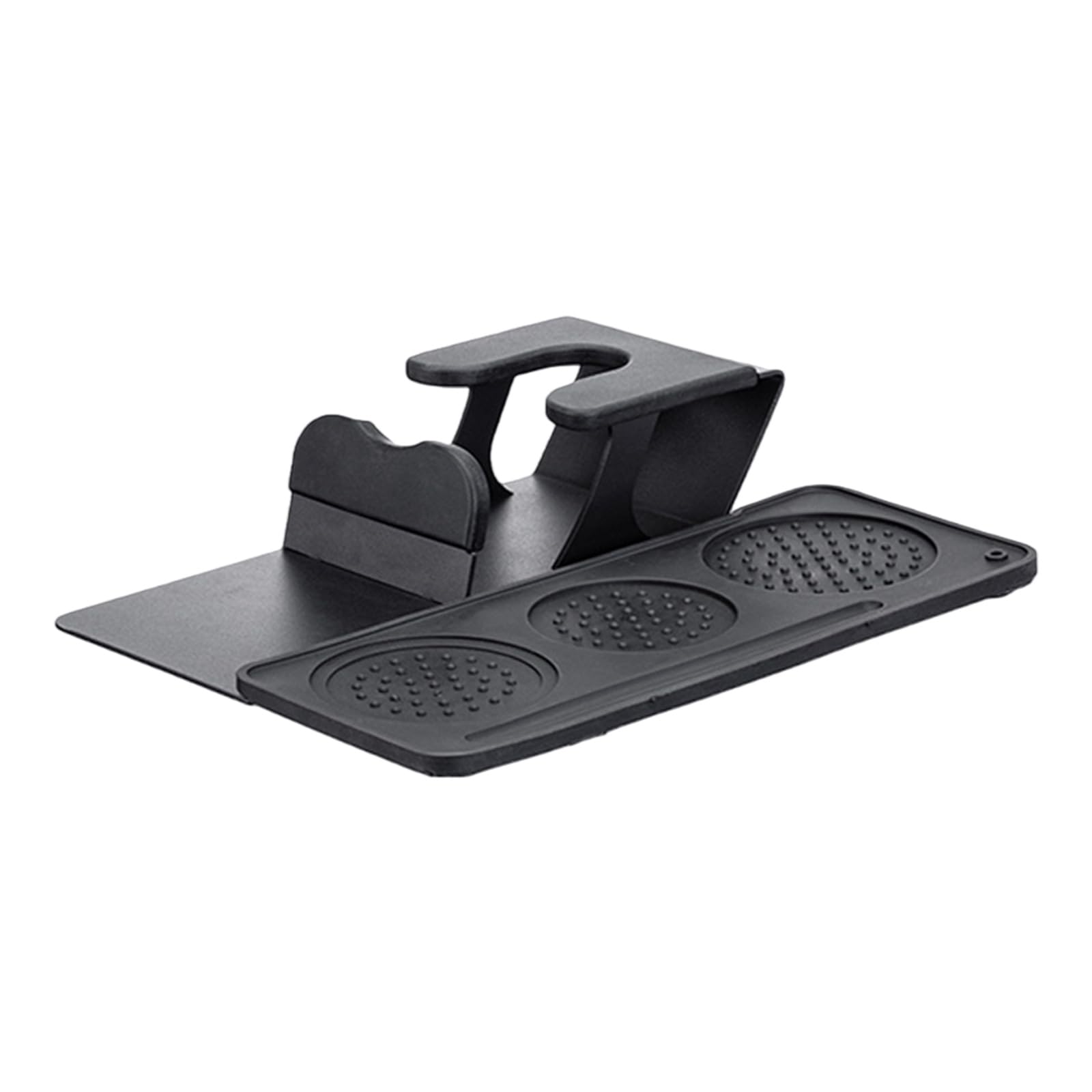 Soporte para cafetera, estructura de silicona con base antideslizante, fácil de usar, adecuado para el hogar y la oficina para un uso seguro y eficiente, triturador de café ergonómico
