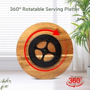 Defineddeco12inservingtrayandplatters2xdipbowlswith1spoonswooddividedservingbowlsforpartykitchendecor360rotatableservingdishesforchipsanddipfruitveggiescandyandsnack Urban Country Home Decor Defined deco 12in serving tray and platters2x dip bowls with 1 spoonswood divided serving bowls for partykitchen decor360 rotatable serving dishes for chips and dipfruitveggies candy and snack urban country home decor