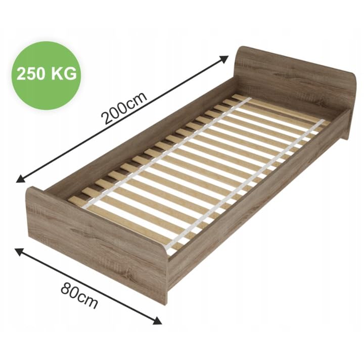 Lattenrost 80 x 200 cm 22 Lattenrost – Bild 6