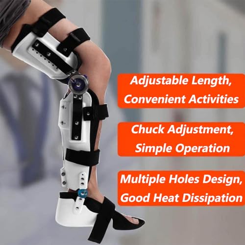 Soporte ortesis de rodilla ajustable para articulaciones cadera miniatura 6