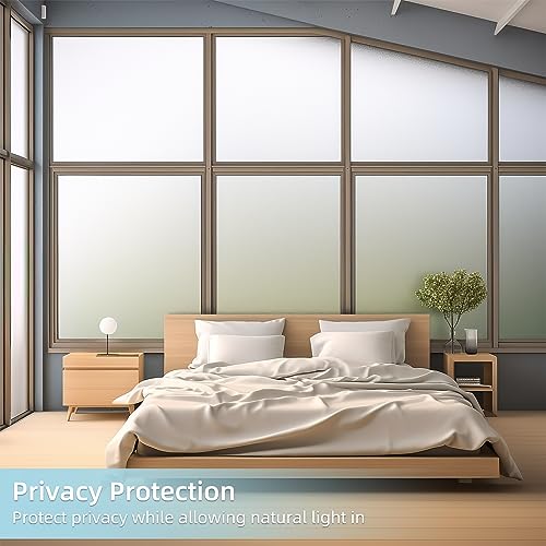 Película de privacidad para ventana DUOFIRE 11.8x78.7in miniatura 3