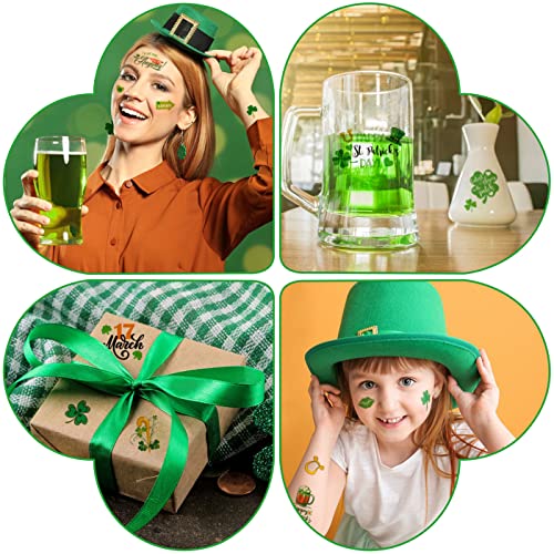 80pcsstpatricksdaytattoosdecorationsaccessories12sheetsshamrocktemporarytattoostickersforkidswomenirishstpatricksdayparadeandfavorspartydecorations Urban Country Home Decor 80pcs st patricks day tattoos decorations accessories 12 sheets shamrock temporary tattoo stickers for kids women irish st patricks day parade and favors party decorations urban country home decor