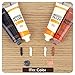 NADAMOO Wood Furniture Repair Kit Wood Filler Scratch Repair Furniture Touch Up Kit Cover Surface Scratch for Wooden Floor Table Door Cabinet Veneer, 12 Light Color Kit Black White Gray Oak Maple