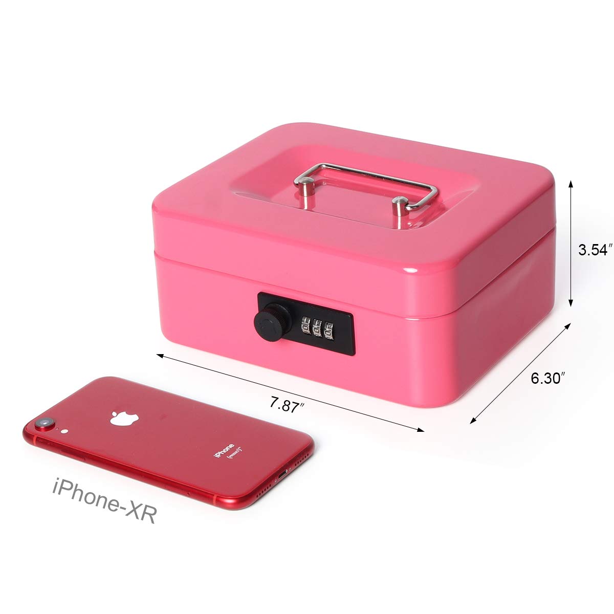 Amazon.co.jp: Lovndi ロック付き小型キャッシュボックス メタルマネー