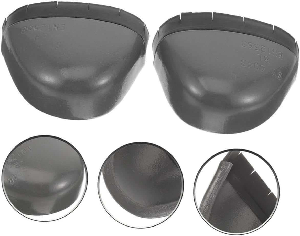 1Pair Toe Covers for Safety Shoes Protective Guard Metatarsal Shoe Toe Protector Fit for Men Reliable Material for