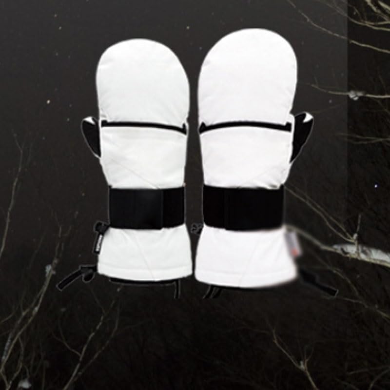 Ski Gloves Men's Women's Palm Wrist Protection Waterproof Thickened for Outdoor Sports and Daily Use