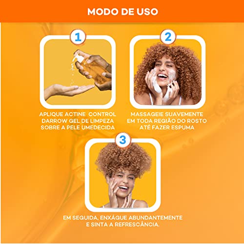 Darrow Actine Control Gel De Limpeza Pele Mista A Oleosa - 400Ml 400Ml