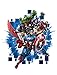 Produktbild AG Design Marvel Captain America Wand Sticker, 1 Teil, PVC-Folie (Phtalate-Free), Multicolor, 65 x 85 cm