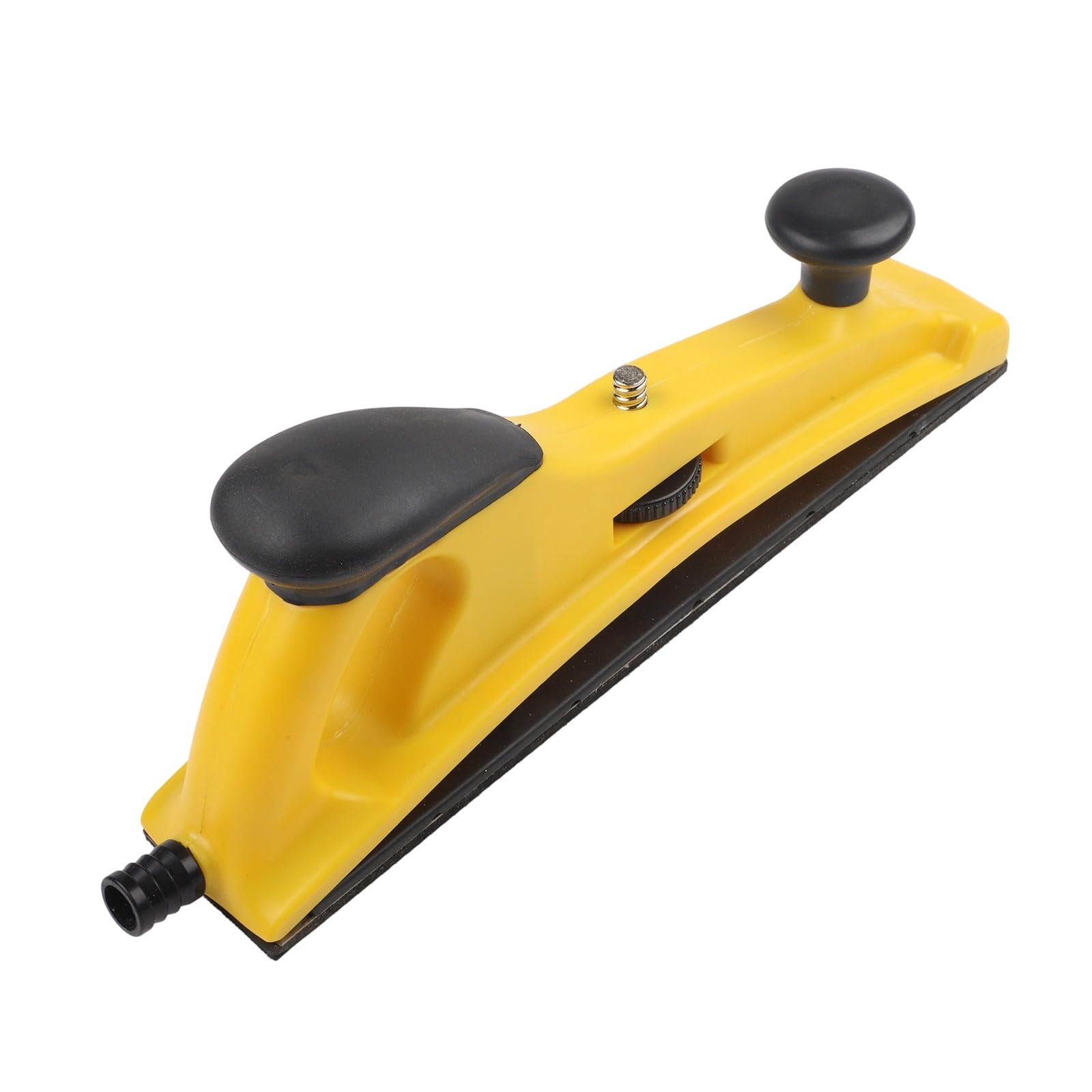 Bloque de lijado manual, lijadora ajustable, placa de molienda en seco, extracción de polvo, agarre ergonómico para restauración de pintura automática