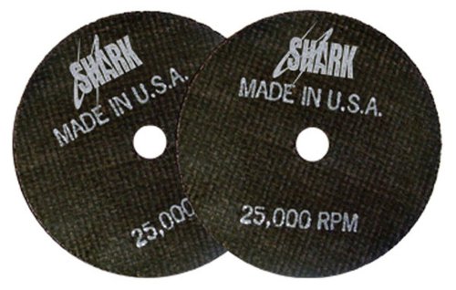 Shark Welding 13068 Shark 4.5-Inch by 045-Inch by 7/8-Inch Cut-Off Wheel, 46-Grit, 10-Pack