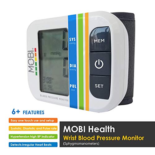 Wrist Blood Pressure Monitor & Oral Thermometer Pack #TOP2