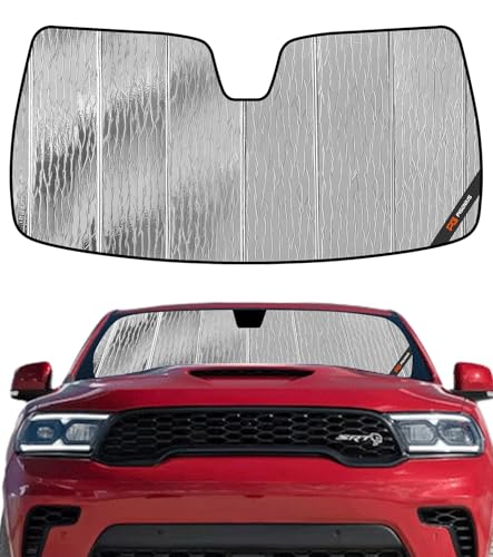 Pigenius Windshield Sunshade for Dodge Durango 2021-2026 Front Window Shade - AstraGuard