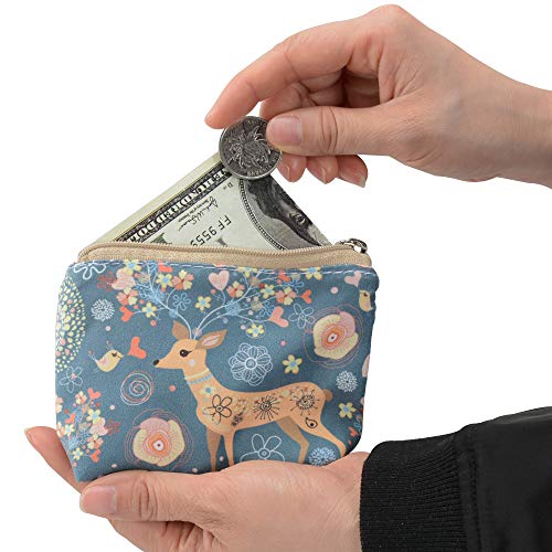 Image of Women and Girls Cute Fashion Coin Purse Wallet Bag Change Pouch Key Holder