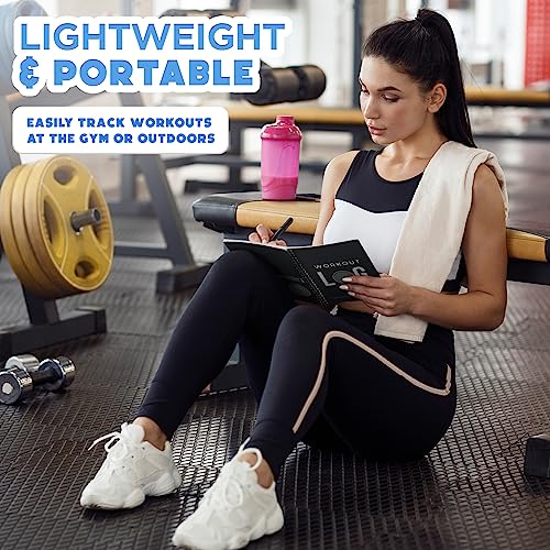 Workout Log Gym WL-FITL-A5CGY100 Workout Planner For Daily Fitness Tracking & Goals Setting thumb #2