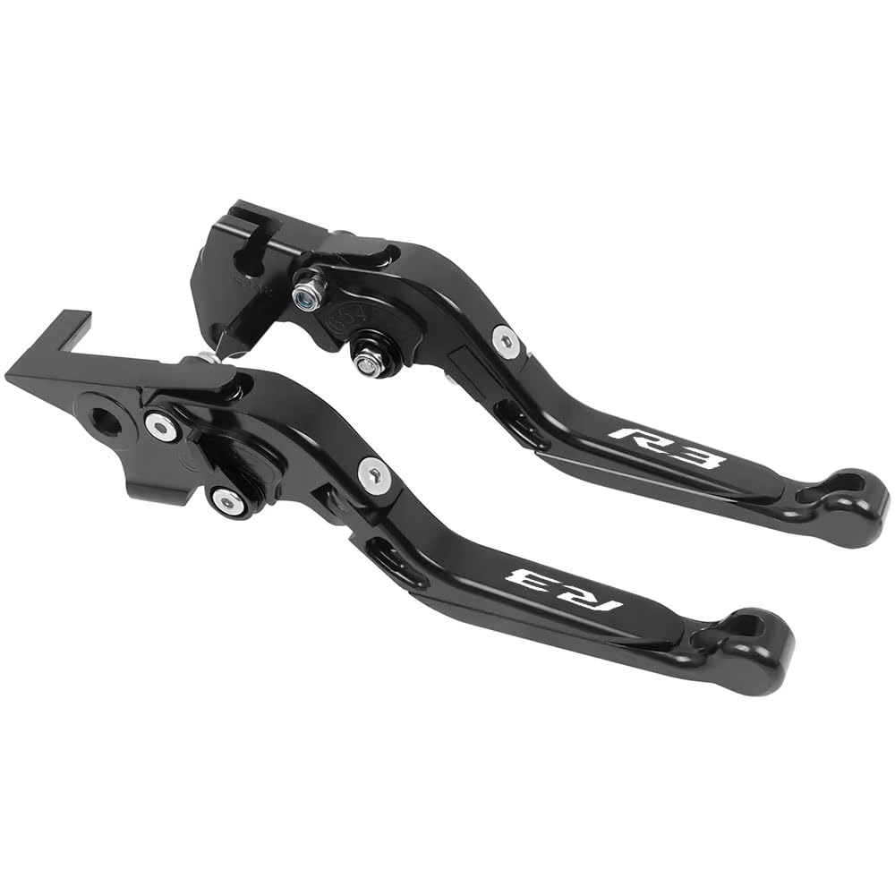 Pvxecag Color-23 Folding Clutch Lever Motorcycle Accessories Folding Brake Clutch Levers Handlebar Grips For Yzf R3 Yzfr3 2015-2020 For Yzf-R3 Handle Lever