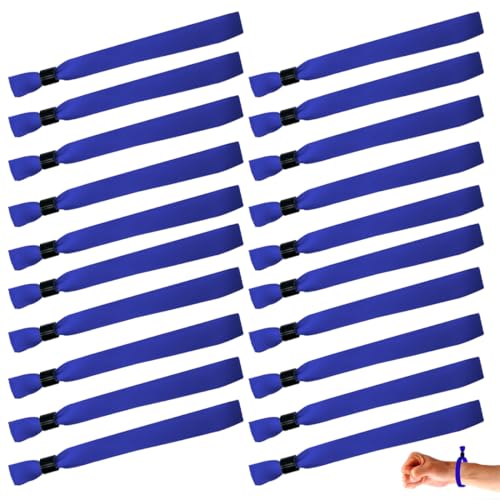 EIHI 20 Piezas Pulseras de Tela Personalizadas, Pulsera Identificativa Niños,...