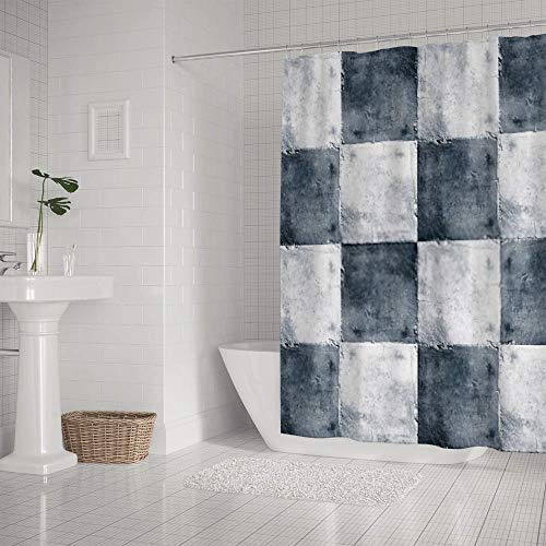 Rideau de douche polyester lavable en machine pour une hygiène parfaite - 3