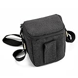 K-S-Trade Camara Case For Panasonic Lumix DC-LX100 II Compatible With Panasonic Lumix DC-LX100 II Camera Shoulder Carry Case Bag Shock Resistant Weather Protective Compact, Black - - Image 8