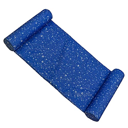 Image of Inflatable Floating Multifunctional Swimming Pool Hammock, Foldable Pool Floating Bed Anti-Leakage Water Hammock Lounge for Beach Lounger /Floating Row /Inflatable Sleeping Mat